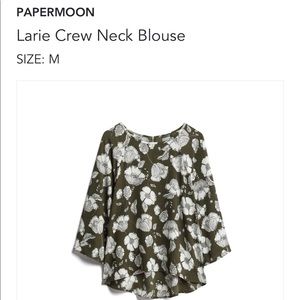 Papermoon Crew Neck Blouse